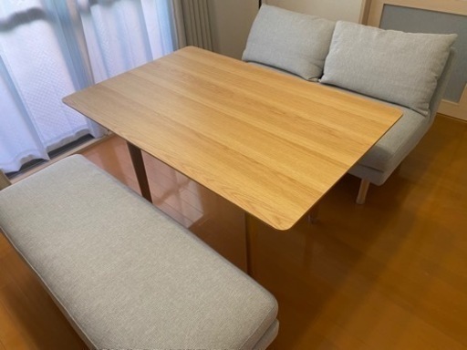 11/18までにお引取りいただける方】unico LOM（ロム）ダイニング