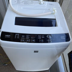 洗濯機　AQUA全自動洗濯機（品番AQW-S5E3）標準選択容量...