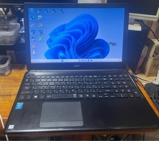 値下げ　Windows11ノートパソコン　SSD搭載　15インチサイズ　すぐ使えます