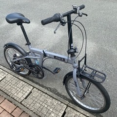 JEEP 20インチ 折り畳み自転車（グレー）