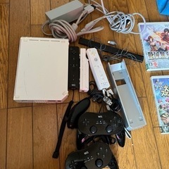 Wii セット　ソフト4枚付き