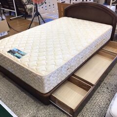 【愛品館八千代店】フランスベッド　セミダブルベッド　E-MAX　両面