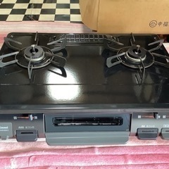 【リサイクルサービス八光】2019年製　リンナイ Rinnai KGM64BK2L/13A [ガステーブル]　左強火