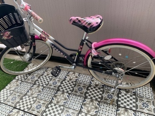 シマノ　22インチ　子供　自転車