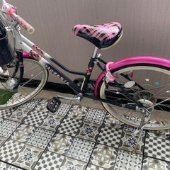 シマノ　22インチ　子供　自転車