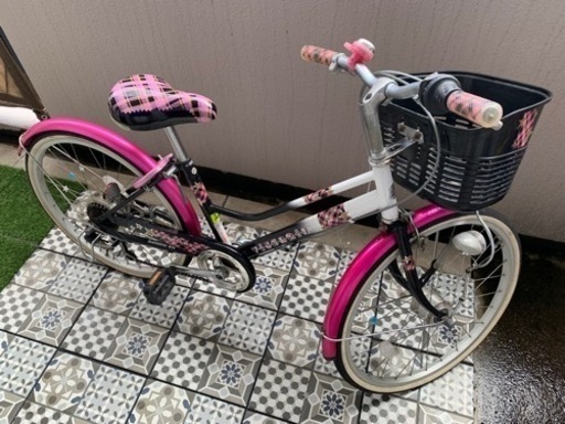 シマノ　22インチ　子供　自転車