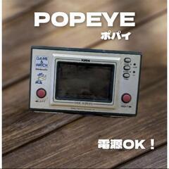 【レトロゲーム】POPEYE ポパイ ゲームウォッチ 任天堂 電...