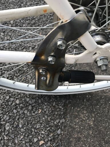 ☆ジモティ割あり☆ 自転車 28インチ ホワイト クリーニング済み KJ2966