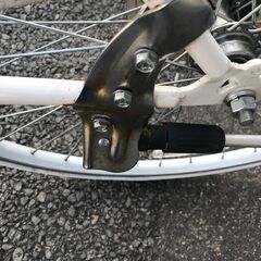 ★ジモティ割あり★  自転車 ２８インチ ホワイト クリーニング済み KJ2966