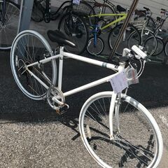 ★ジモティ割あり★  自転車 ２８インチ ホワイト クリーニング済み KJ2966