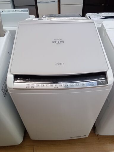 ★ジモティ割あり★ HITACHI 乾燥機付き洗濯機 BW-DV80A 16年製 動作確認／クリーニング済み TK245
