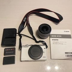 Canon EOS M100 ボディ WH