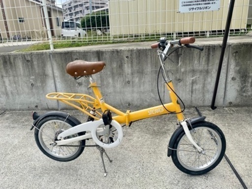 ブリジストン 折りたたみ自転車 SNEAKER 16インチ 小径車 ミニベロ 中古自転車