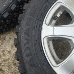 激安  スパイクタイヤ 13インチ ホイールセット