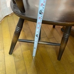 円卓　ダイニングテーブル　椅子3脚　