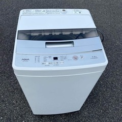💁‍♀️☘️大阪市内配達設置無料💁‍♀️アクア洗濯機4.５KG🍀保証有り