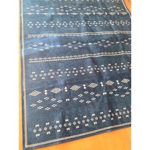【新品 未開封】 UNICO AKHNIラグ 100x140  カーペット 絨毯