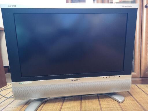 SHARP【AQUOS】2005年製液晶カラーテレビお譲りします