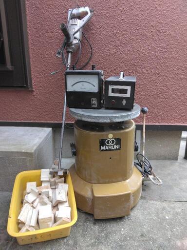 陶芸機具(轆轤・温度計・攪拌機）など