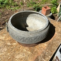 古い火鉢　4個セット