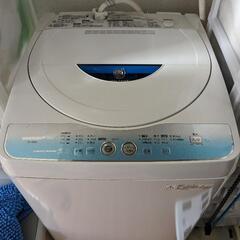 シャープ2011年製　5.5キロ洗濯機差し上げます