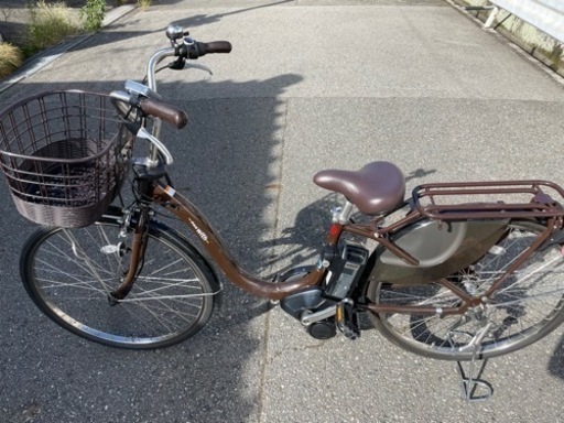 【値下げ】26インチ電動アシスト自転車ヤマハ　パス(茶色)