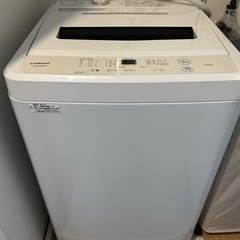 洗濯機5kg（2021年製）