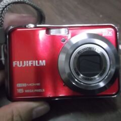 FUJIFILMデジカメ【FINEPIX AX660】レッド　ジ...