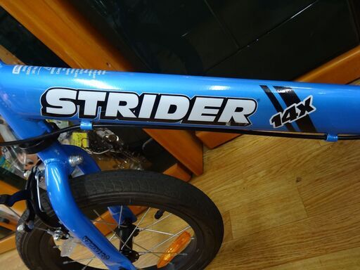 STRIDER ストライダー 14X ファーストペダルバイク 14インチ ランニングバイク ブルー 西岡店