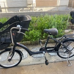 10/2    予約済み自転車　子供乗せ自転車　三段速