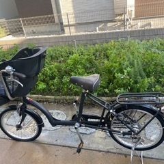 10/2    予約済み自転車　子供乗せ自転車　三段速