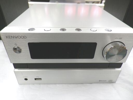 KENWOOD CDコンポ コンパクトハイファイシステム 2019年製 M-EB50 ラジオ Bluetooth USB ワイドFM 札幌 西岡店