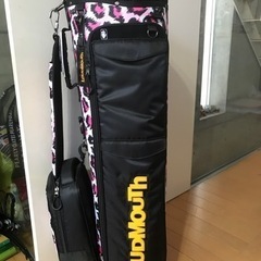 【値下】新品 LOUDMOUTH ラウドマウス キャディバッグ ...