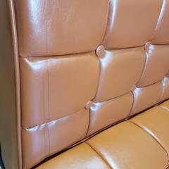 ソファーダイニングセット・２P、左肘アーム・ベンチ３点セット ブラウン 8050