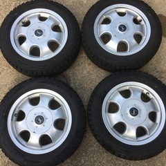 155/65R13  アルミホイール　スタッドレスタイヤ