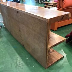 【愛品館八千代店】1枚板3段飾棚