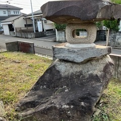 庭石　差し上げます