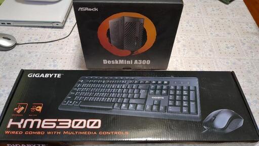 DeskMini A300 Windows11 ライトゲーマー向け小型ゲーミングPC Wi-Fi 5