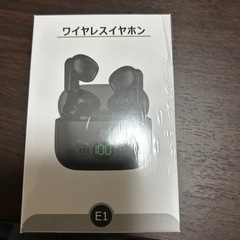 新品ワイヤレスイヤホン　イヤフォン