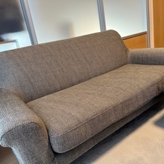 美品】unico BOERUM ボアラム ソファ2.5シーター オットマン付き