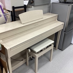 限定１台限り！！！　なかなか入荷しない白色！！！　ヤマハ　クラビノーバ　電子ピアノ　９８，０００円（税込）