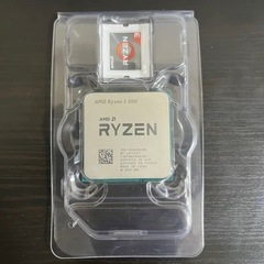 Ryzen 3 3100 cpu（本体＋ステッカー）