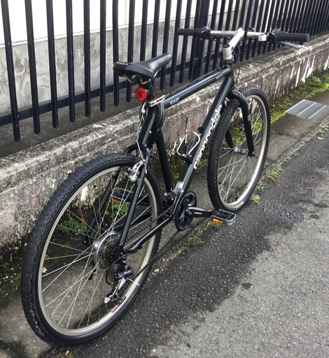 ＜新品交換部品多数・超お得美品車＞キャノンデール・M500・CAD3・MADE IN USA  アルミ 3×7段変速・深緑・フロントギア/BB/ペダル/変速シフト左右、/グリップ/プロテクターなど交換済みで新車並み♪整備済です 新品交換部品多数・超お得美品車＞キャノンデール・M500・CAD3・MADE