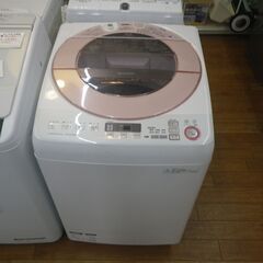 シャープ 8.0kg洗濯機 2016年製 ER-GV80R【モノ...