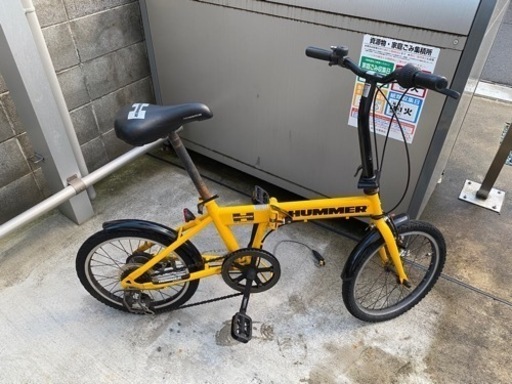 【HUMMER】ハマー 折りたたみ自転車
