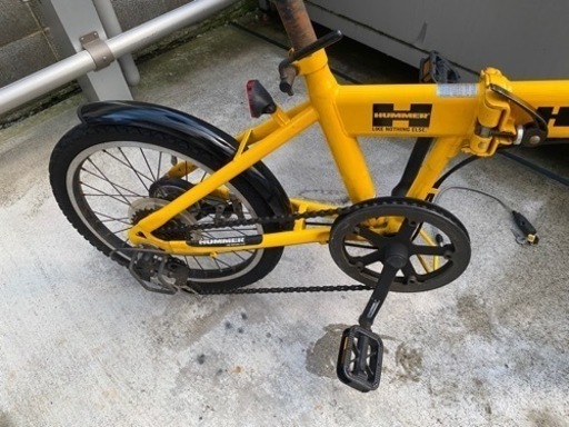 カッコイイ折り畳み自転車！HUMMER 折り畳み自転車 の紹介です 