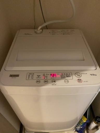 一人暮らし洗濯機！傷一切無し