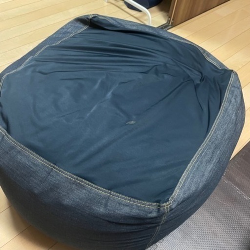 無印良品　ヒトをダメにするソファ　1人用　デニム