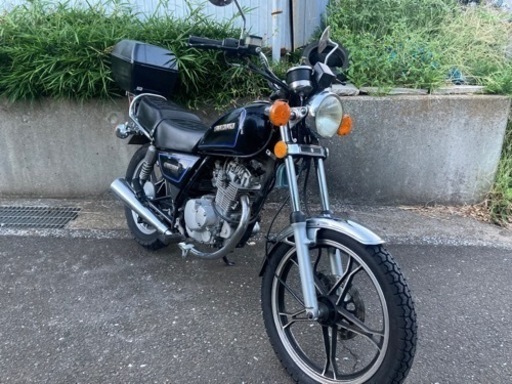 軽整備済み‼️ GN125H ボックス付き　配送可能　現車確認可能