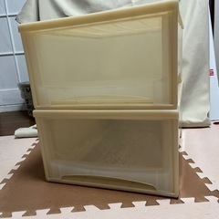 【中古】衣装箱　２箱　　急募20日水曜日まで